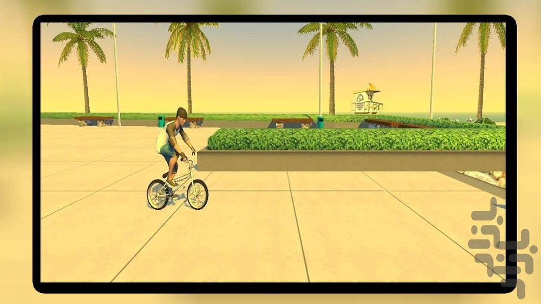 بازی دوچرخه سواری - Gameplay image of android game