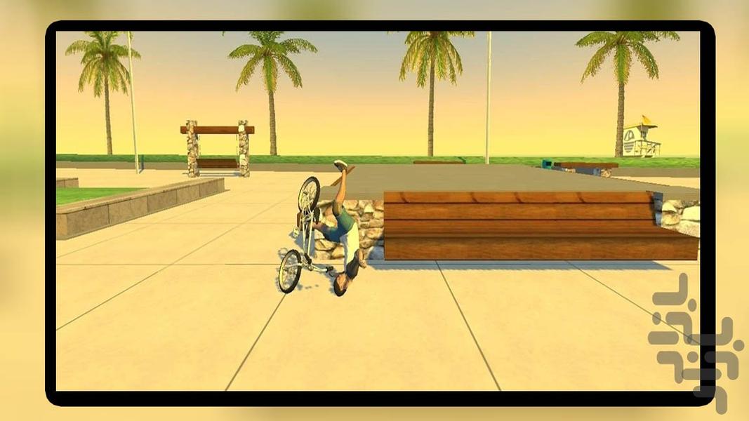 بازی دوچرخه سواری - Gameplay image of android game