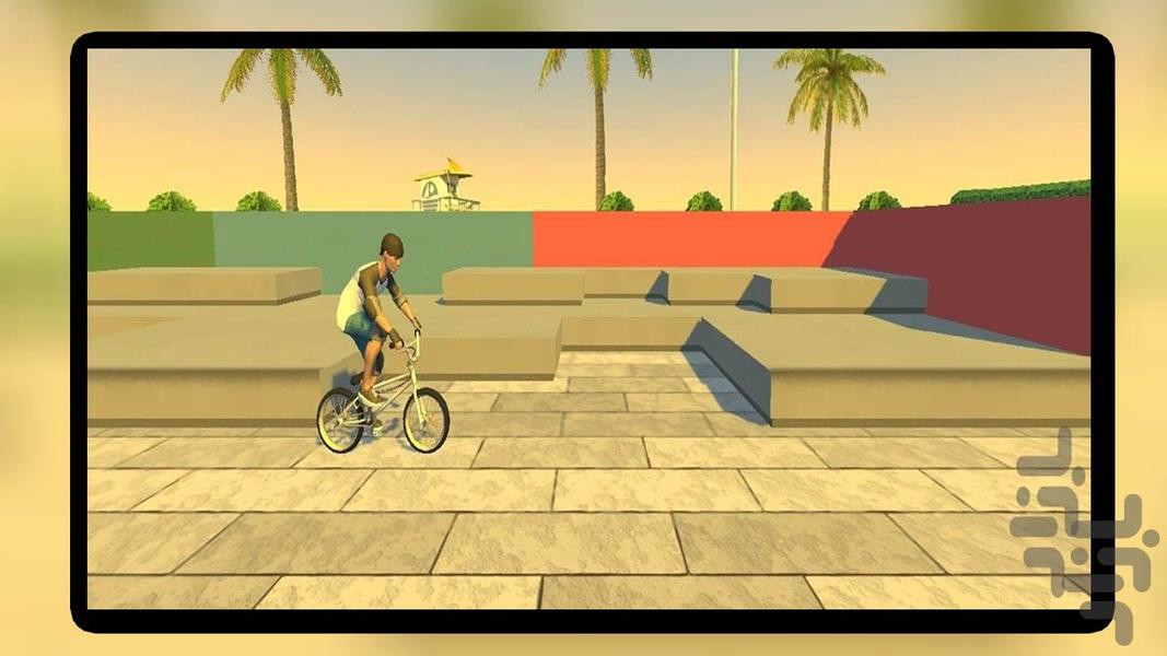بازی دوچرخه سواری - Gameplay image of android game