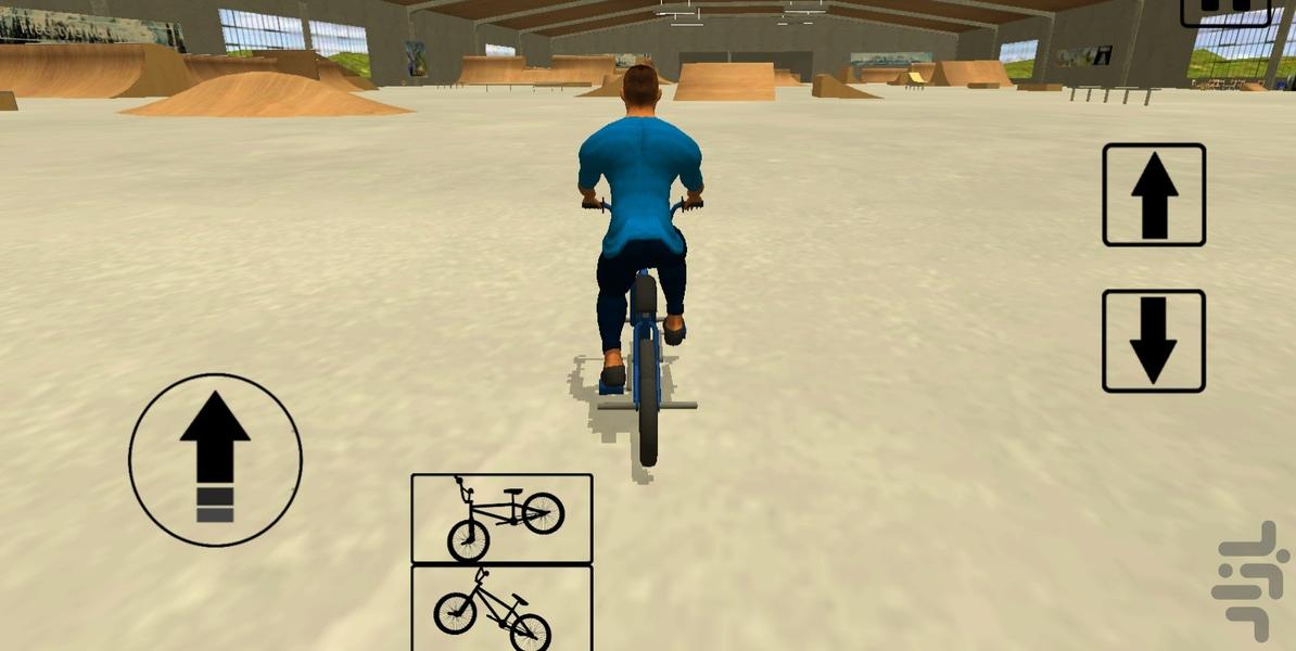 بازی دوچرخه سواری - Gameplay image of android game