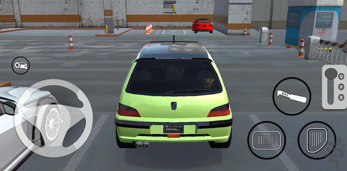 بازی ماشین - Gameplay image of android game