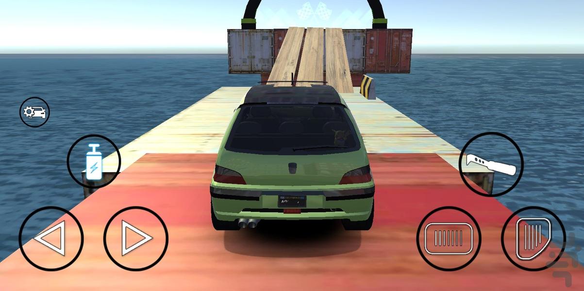 بازی ماشین - Gameplay image of android game
