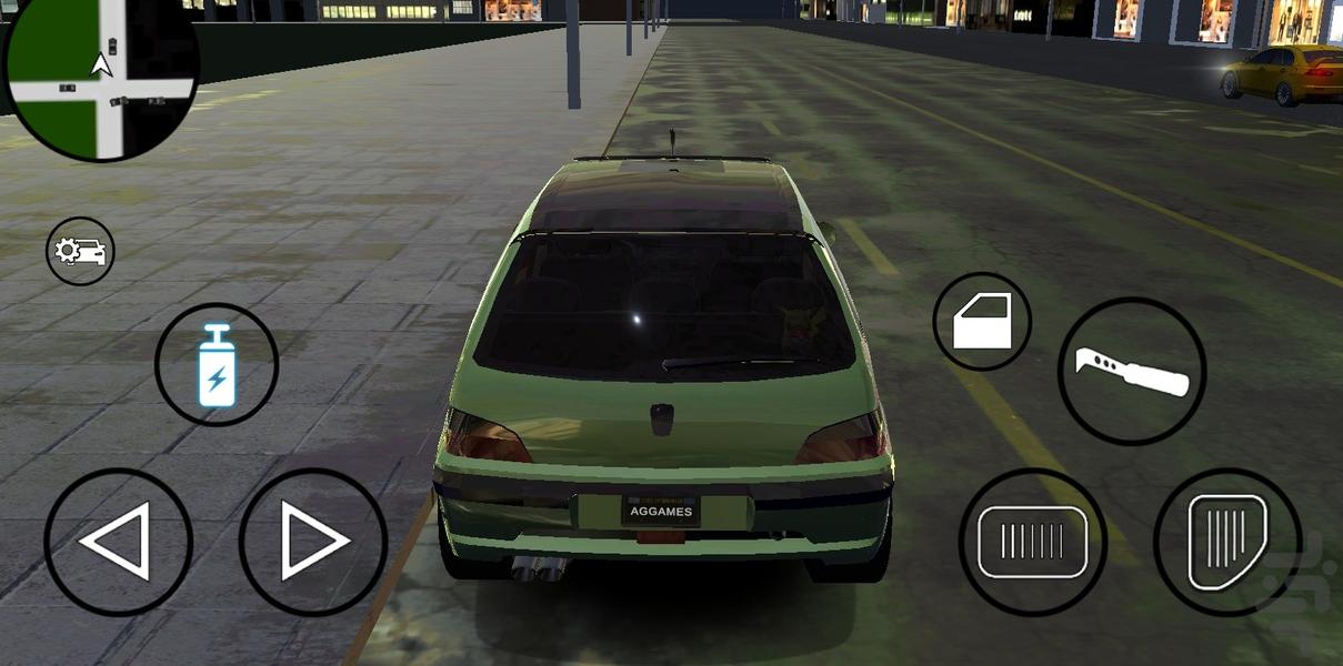 بازی ماشین - Gameplay image of android game