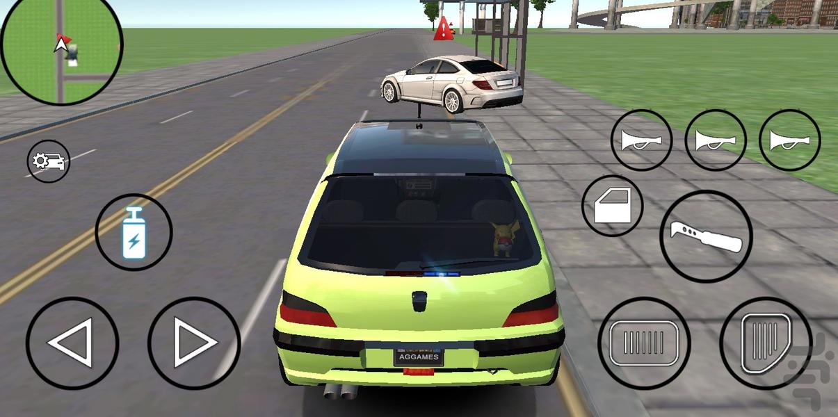 بازی ماشین - Gameplay image of android game