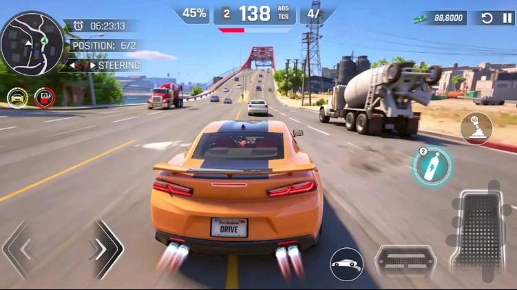 بازی ماشین - Gameplay image of android game
