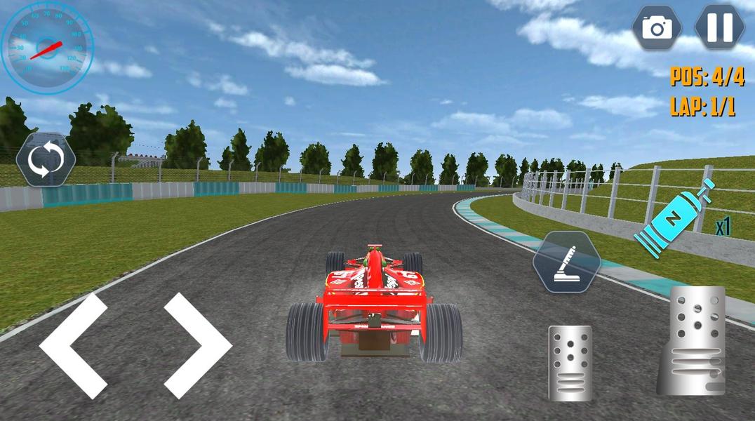 ماشین بازی فرمولی - Gameplay image of android game