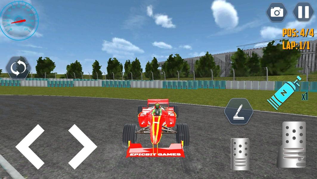 ماشین بازی فرمولی - Gameplay image of android game
