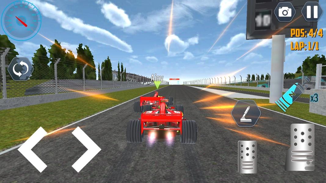 ماشین بازی فرمولی - Gameplay image of android game