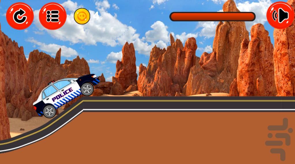پلیس بازی - Gameplay image of android game