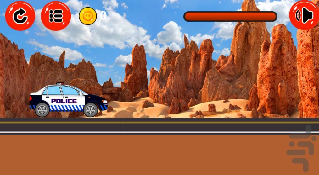 پلیس بازی - Gameplay image of android game