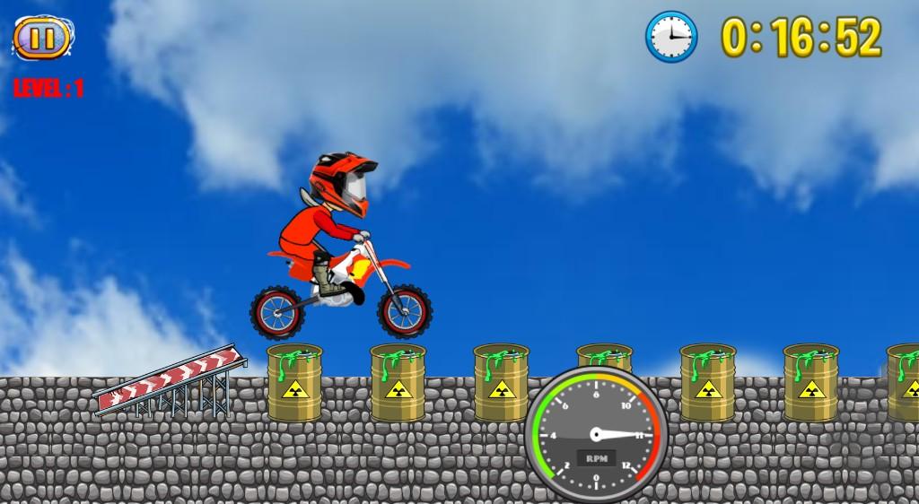 بازی موتور سواری حرفه ای - Gameplay image of android game