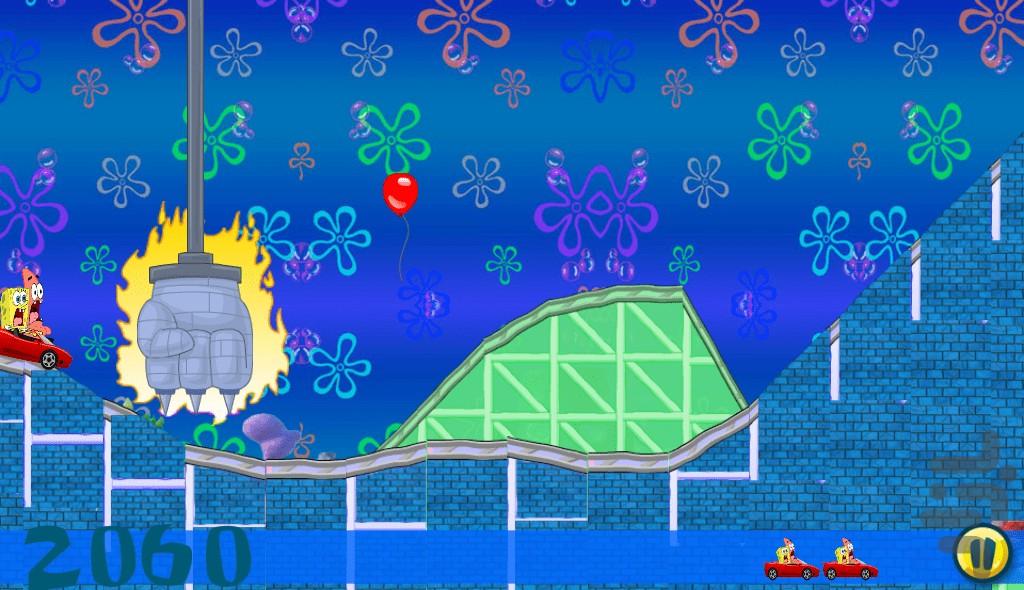 بازی ماشین بازی باب اسفنجی - عکس بازی موبایلی اندروید