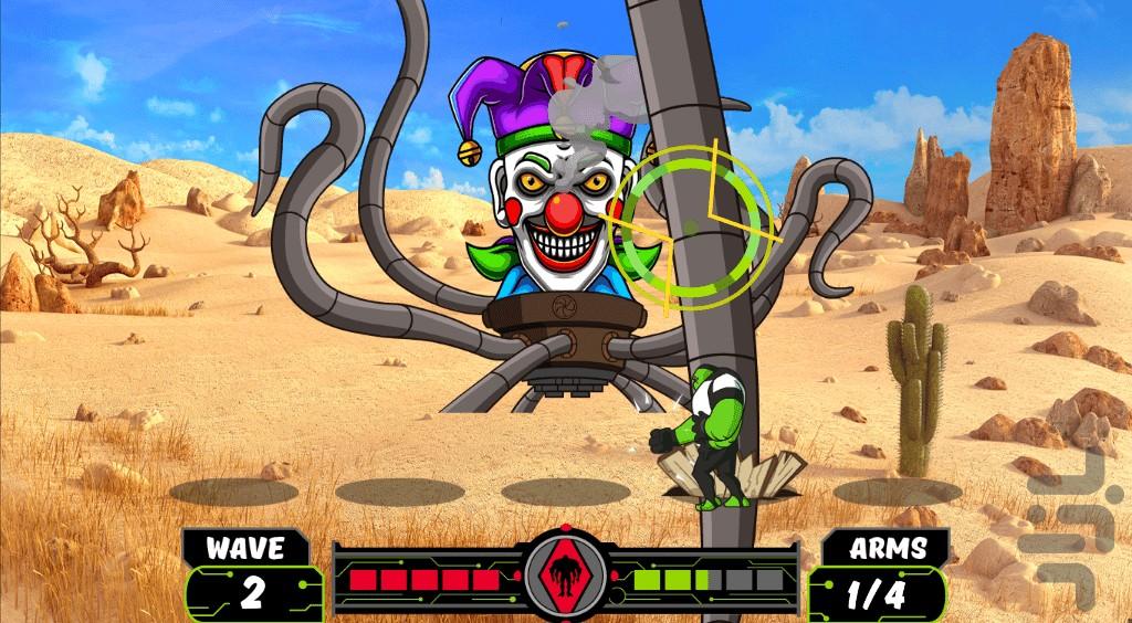 بازی بن تن و مبارزه با جوکر - Gameplay image of android game