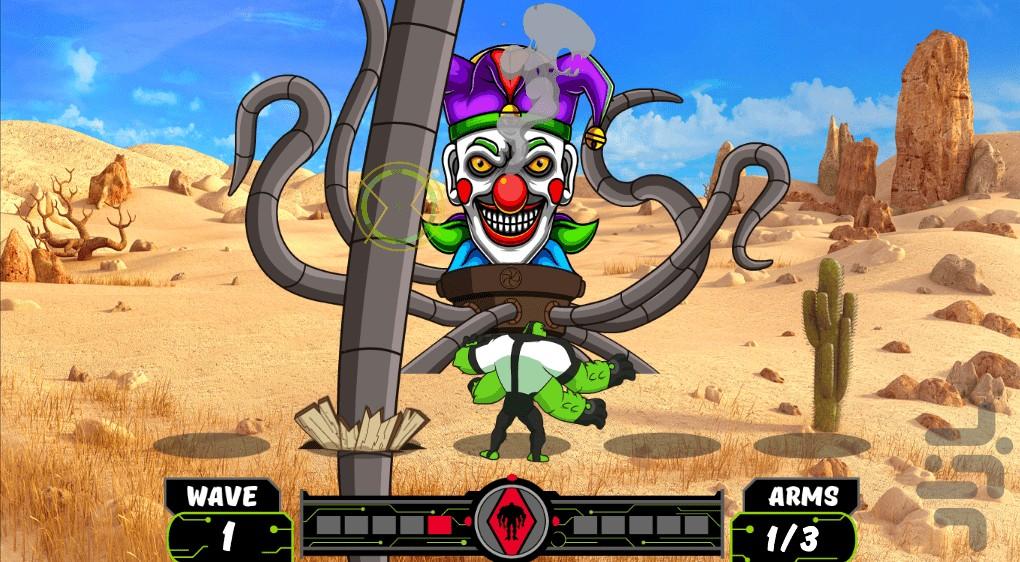 بازی بن تن و مبارزه با جوکر - Gameplay image of android game