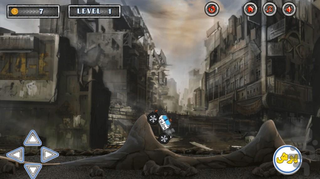 بازی پلیس و زامبی ها - Gameplay image of android game