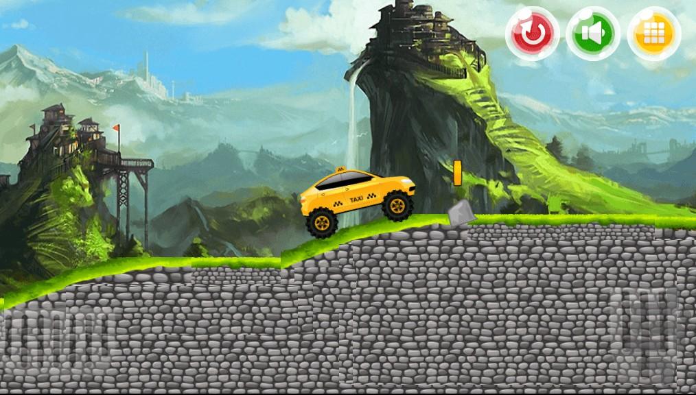 بازی تاکسی دیوانه - Gameplay image of android game