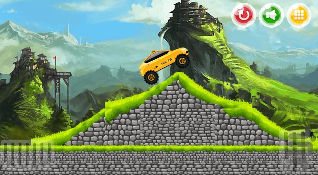 بازی تاکسی دیوانه - Gameplay image of android game