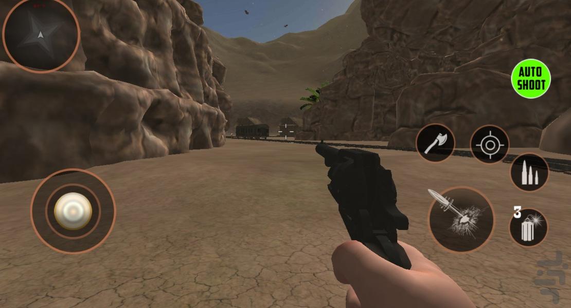 بازی تفنگی غرب وحشی - Gameplay image of android game