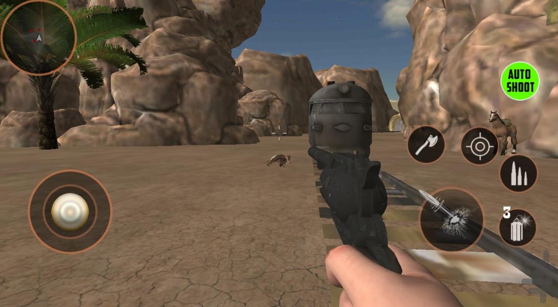 بازی تفنگی غرب وحشی - Gameplay image of android game