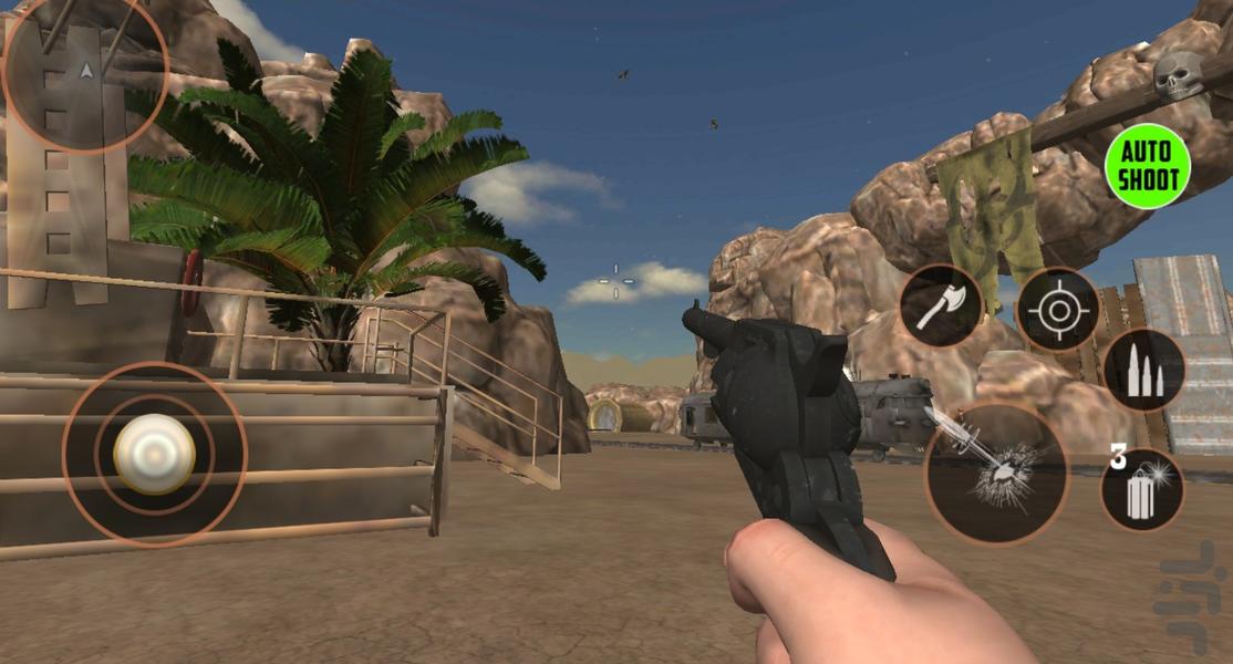 بازی تفنگی غرب وحشی - Gameplay image of android game