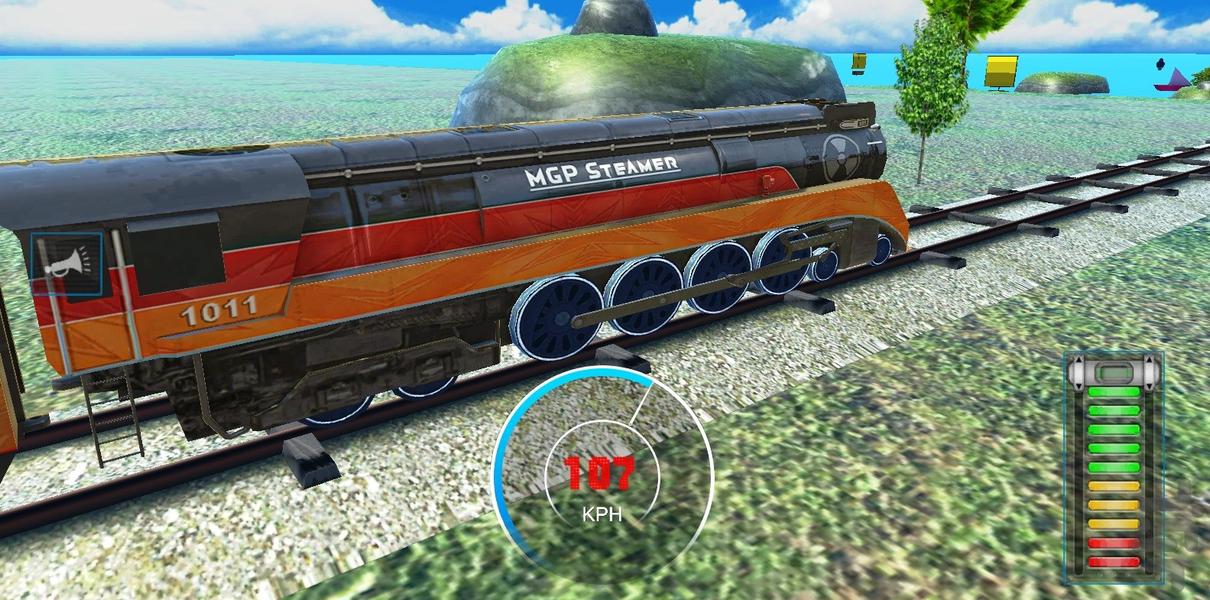 بازی قطار شهری - Gameplay image of android game