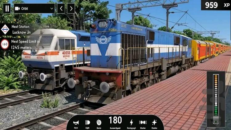 بازی قطار شهری - Gameplay image of android game