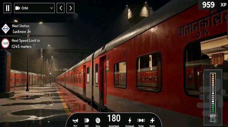 بازی قطار شهری - Gameplay image of android game
