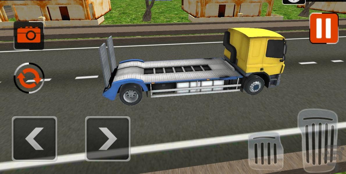 بازی کامیون حمل بار - Gameplay image of android game