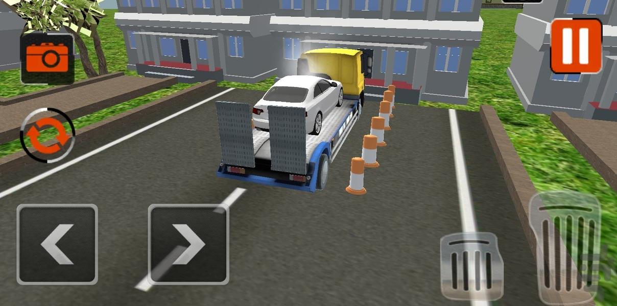 بازی کامیون حمل بار - Gameplay image of android game
