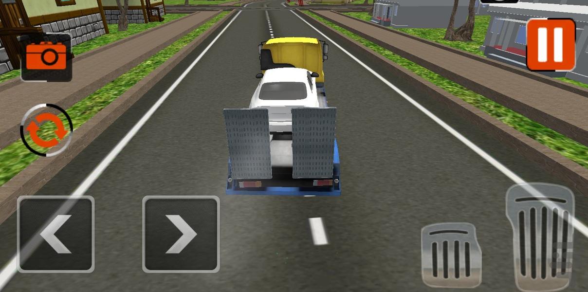 بازی کامیون حمل بار - Gameplay image of android game
