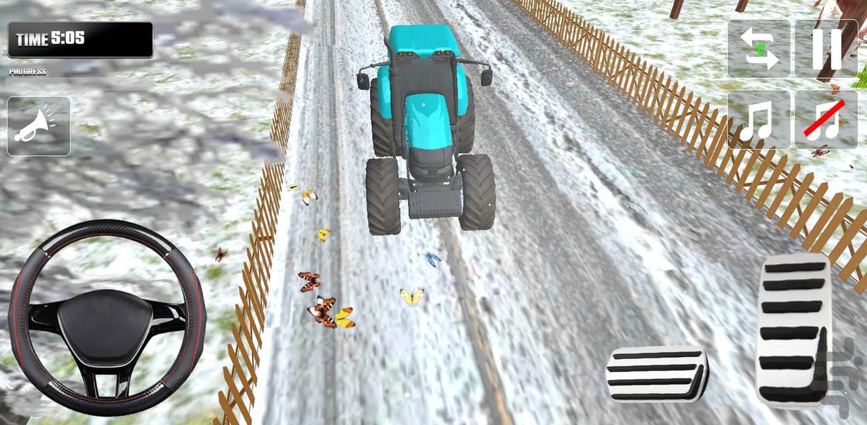 بازی تراکتور هندی - Gameplay image of android game