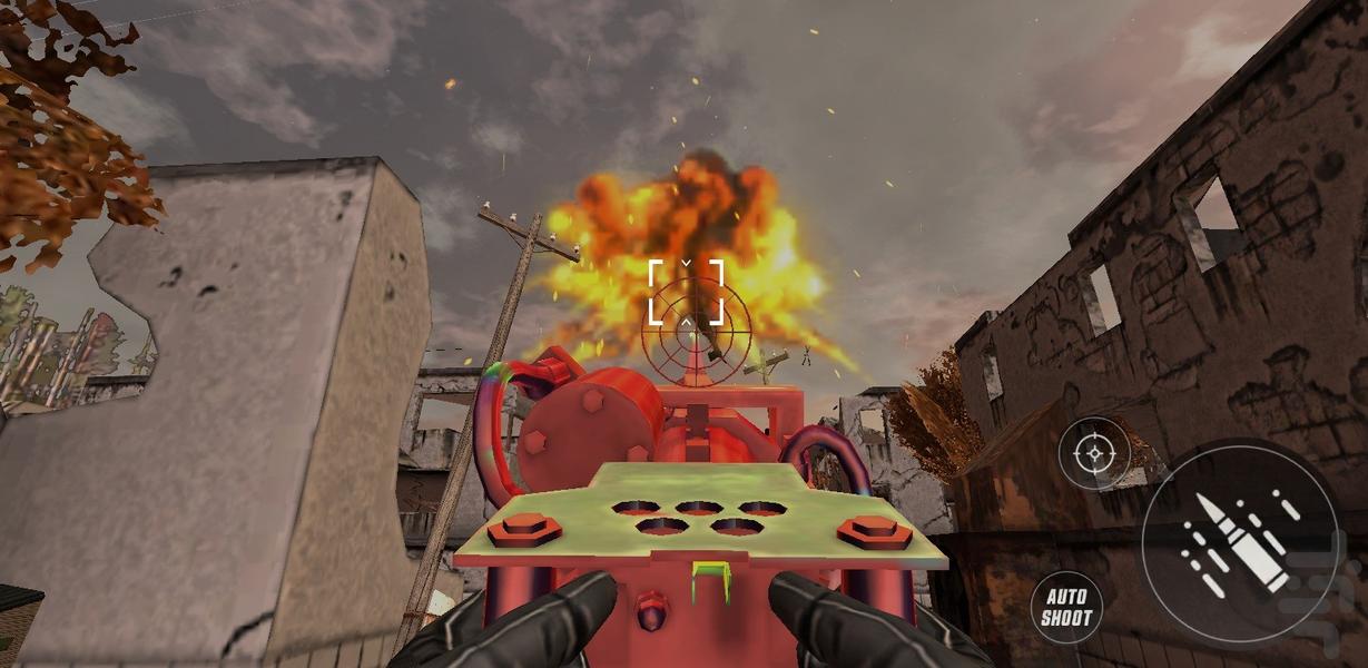 بازی تفنگی جنگ جهانی - Gameplay image of android game