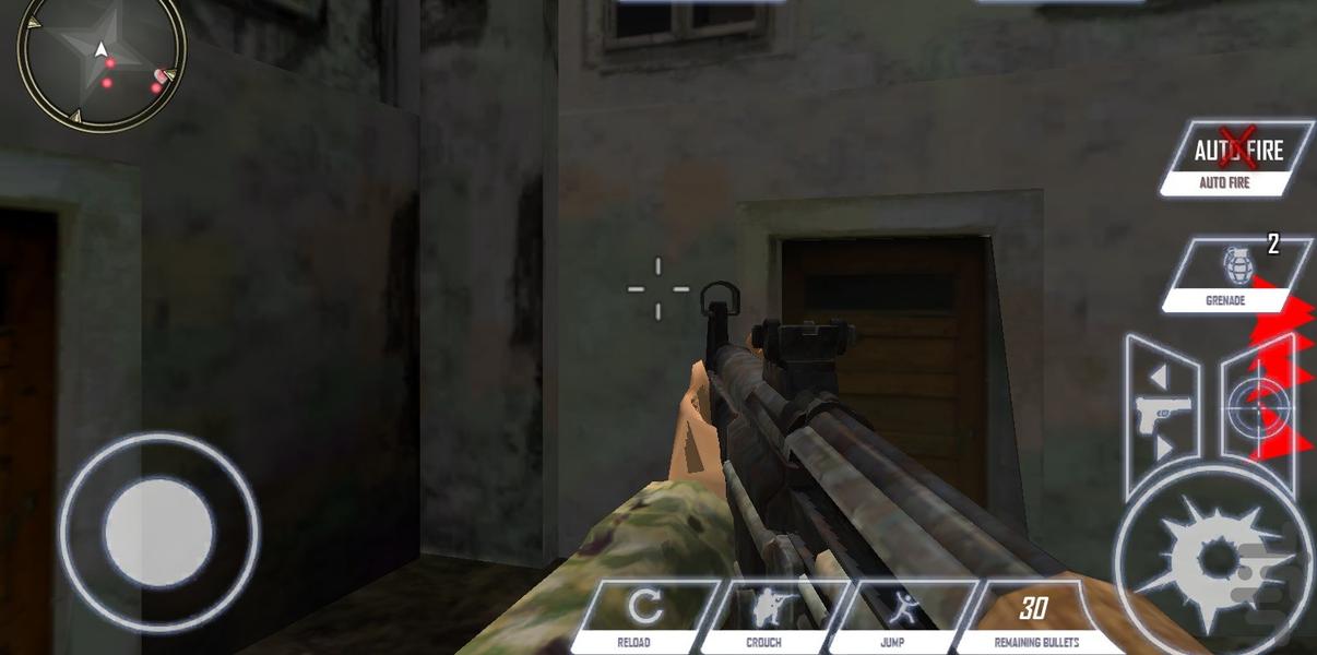 بازی جنگ جهانی دوم - Gameplay image of android game