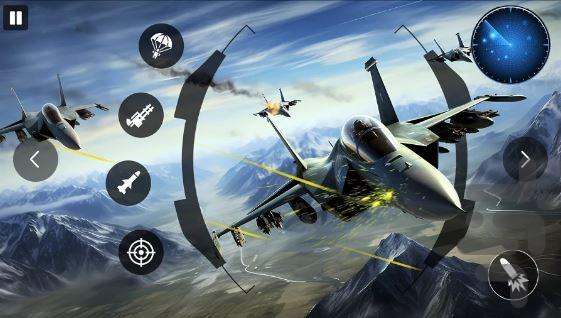 بازی هواپیمای جنگی - Gameplay image of android game