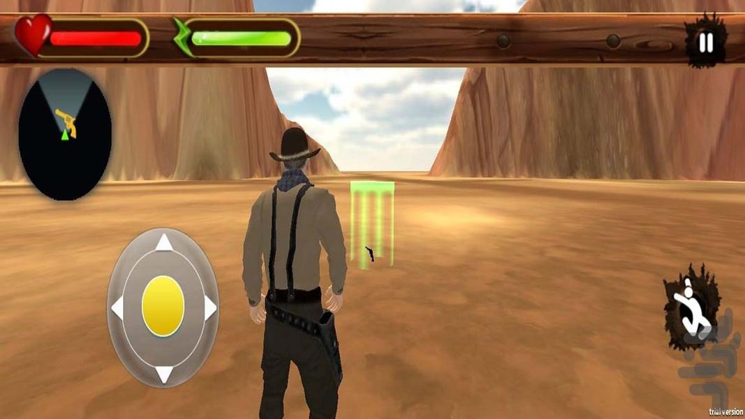 بازی تفنگی کابوی - Gameplay image of android game