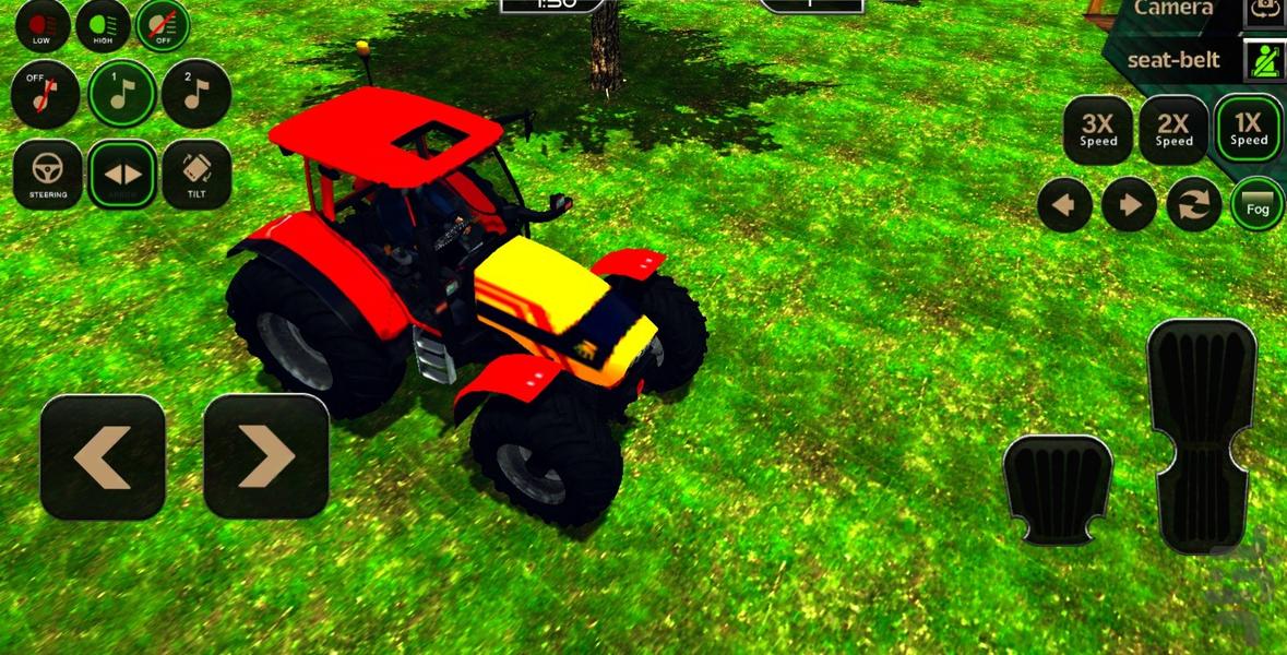 تراکتور بازی - Gameplay image of android game