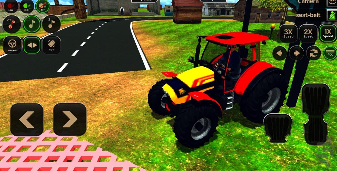 تراکتور بازی - Gameplay image of android game
