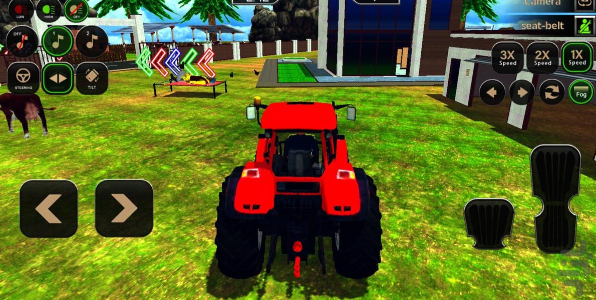 تراکتور بازی - Gameplay image of android game