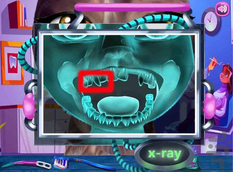 بازی دندان پزشک کیتی - Gameplay image of android game