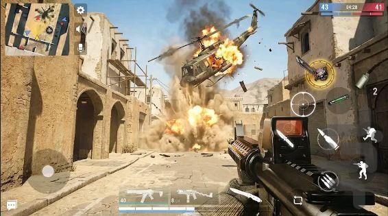 بازی تفنگی کماندو - Gameplay image of android game