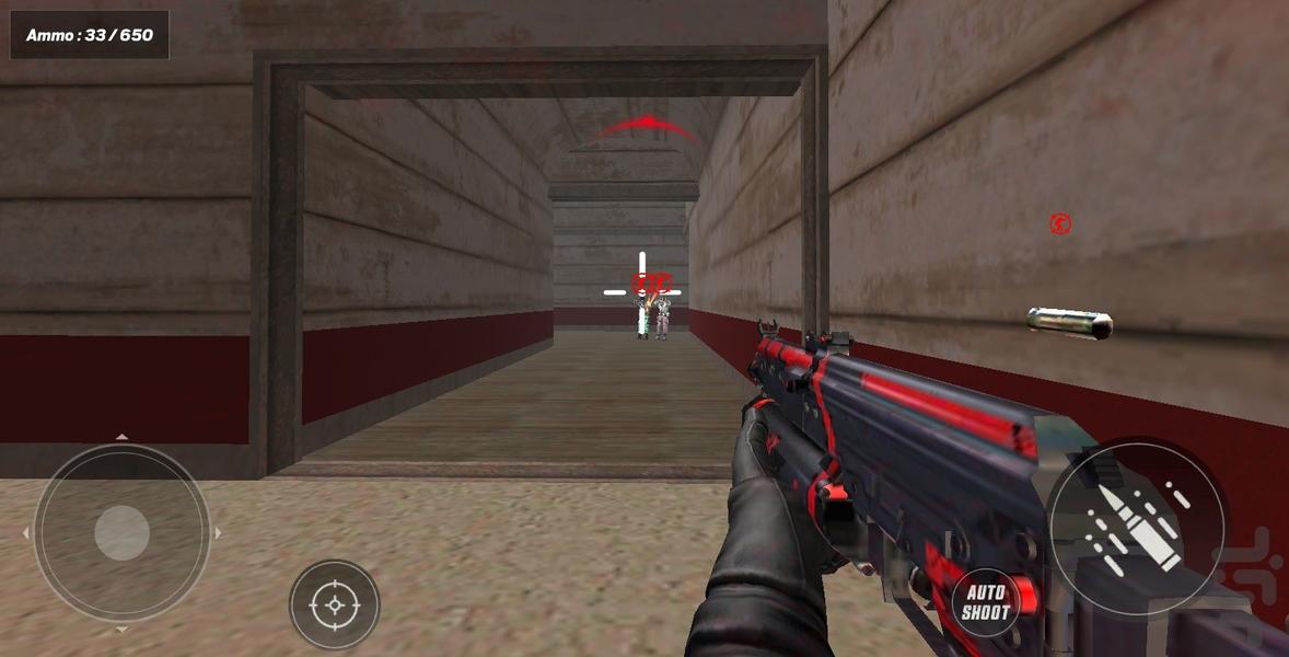 بازی تفنگی کماندو - Gameplay image of android game