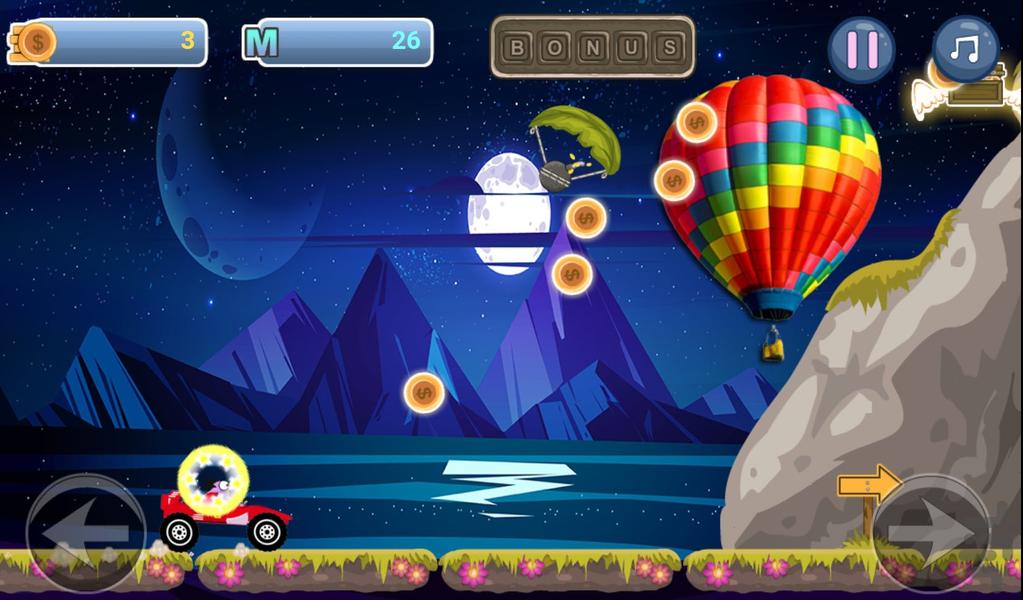 ماشین بازی دخترانه - عکس بازی موبایلی اندروید