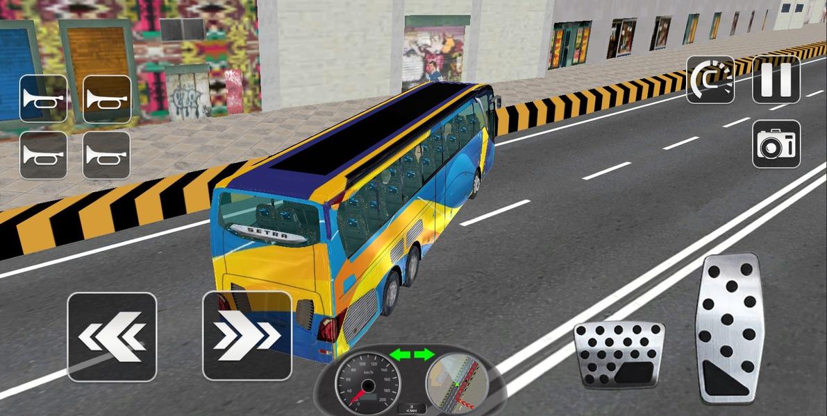 بازی اتوبوس مسافربری - Gameplay image of android game