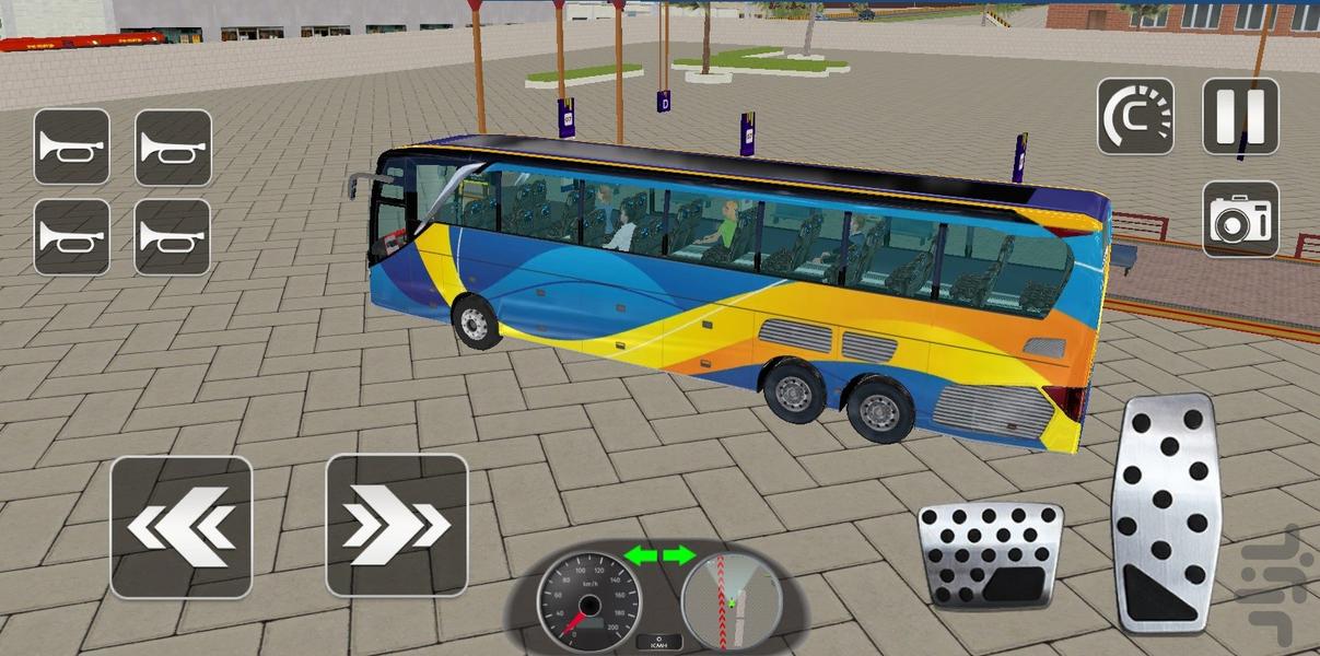 بازی اتوبوس مسافربری - Gameplay image of android game