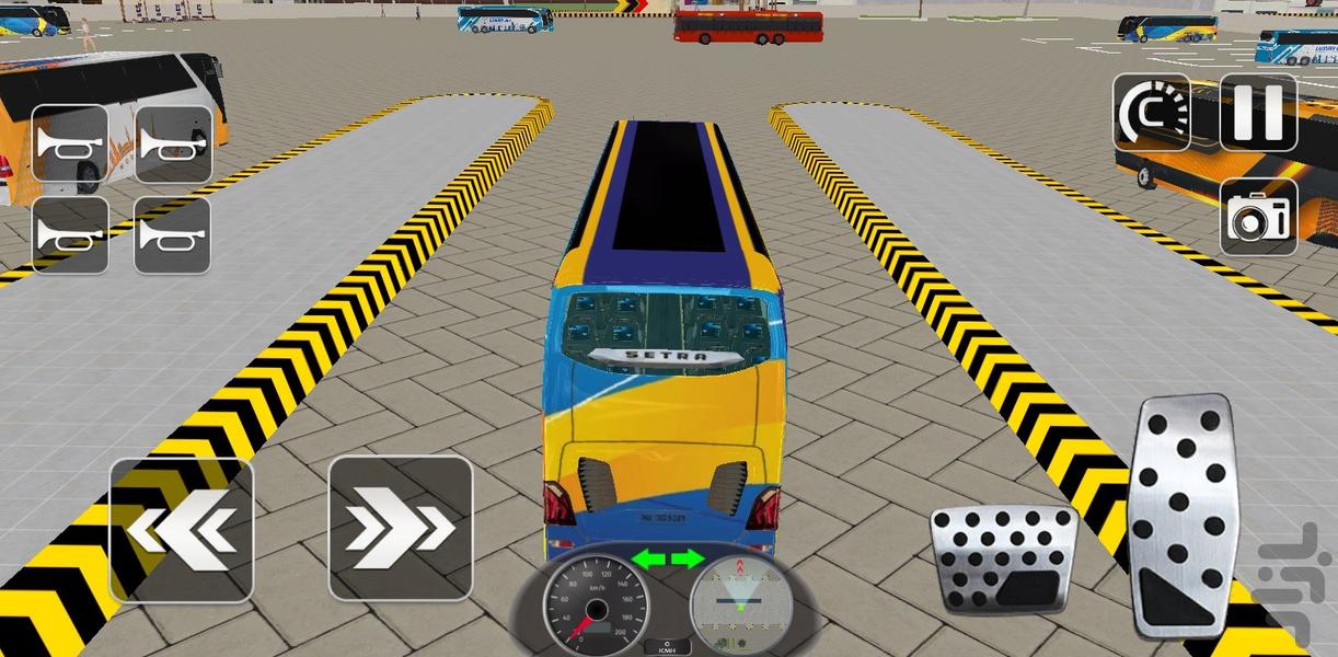بازی اتوبوس مسافربری - Gameplay image of android game