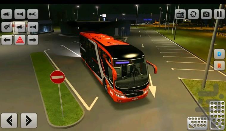 بازی اتوبوس مسافربری - Gameplay image of android game