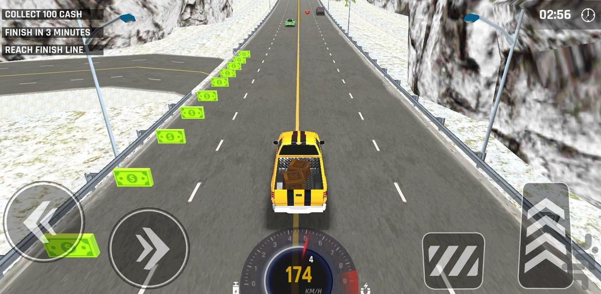بازی ماشین پرنده - Gameplay image of android game