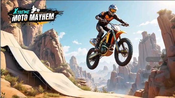 بازی موتور پرشی - Gameplay image of android game