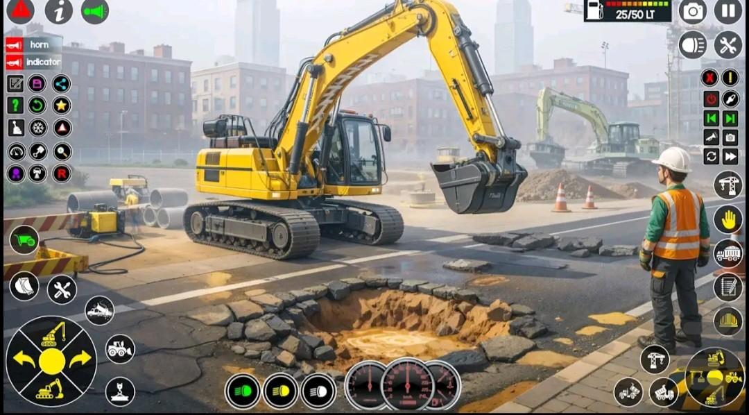 بازی بیل مکانیکی - Gameplay image of android game