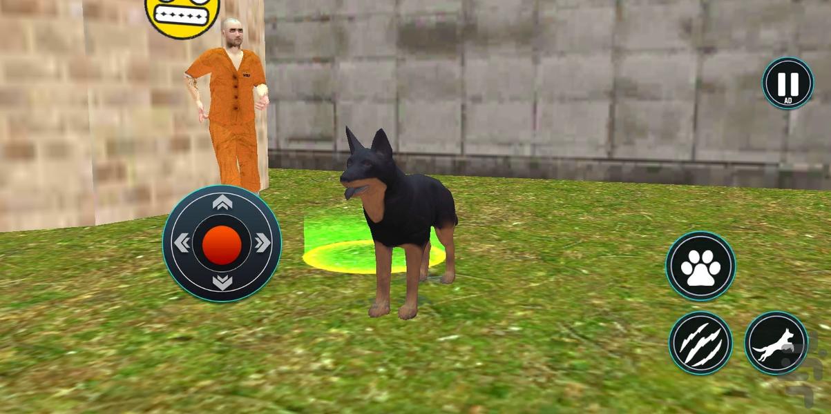 بازی سگ پلیس - Gameplay image of android game
